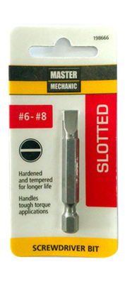 Mm #6-8 Slot Bit