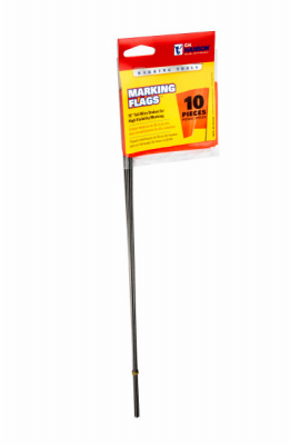 10pk 15" Glo Org Flag