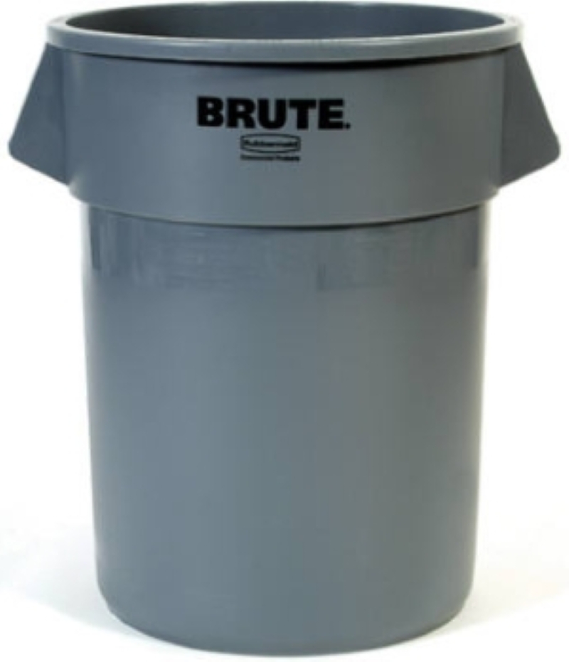 55GAL GRY Trash Can