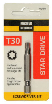 Mm Torx 30 2" Screw Bit
