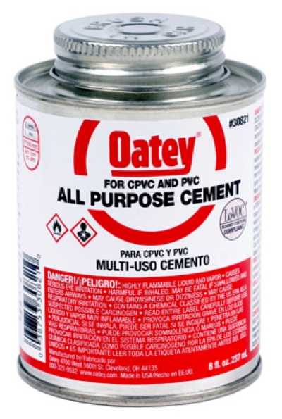 8OZ CLR AP Solv Cement